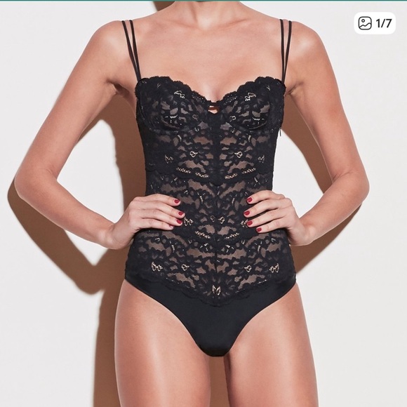 Fleur du Mal Tops - Fleur du mal bodysuit, size small